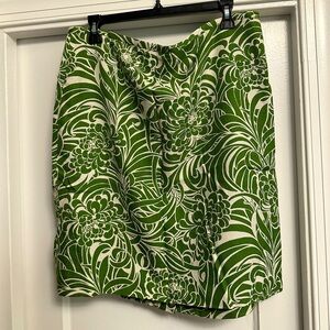 Ann Taylor Loft Pattern Pencil Skirt